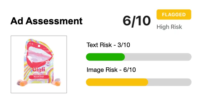 Sample compliance review output